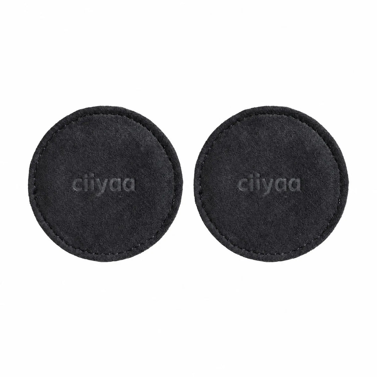 Alcantara Cup Mat Set for Tesla Model 3 / Y — 2-Pack