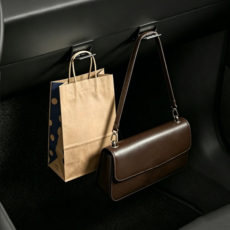 [Aisen] Heavy-Duty Glovebox Hanger Hook for Tesla Model Y Juniper & Model 3 Highland (Premium Anti-Scratch ABS, Co-Pilot Mount)