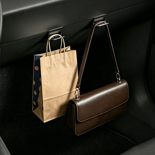 [Aisen] Heavy-Duty Glovebox Hanger Hook for Tesla Model Y Juniper & Model 3 Highland (Premium Anti-Scratch ABS, Co-Pilot Mount)