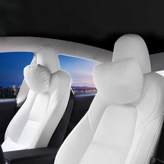 [Aisen] Car Neck Pillow Headrest Comfort Cushion for Tesla Model Y Model 3 Model S Model X