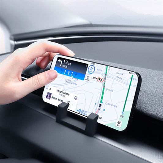 [Aisen] Silicone Magnetic Phone Holder Mount for Tesla Model 3 Highland & Model Y Juniper (Premium Silicone, Anti-Slip)
