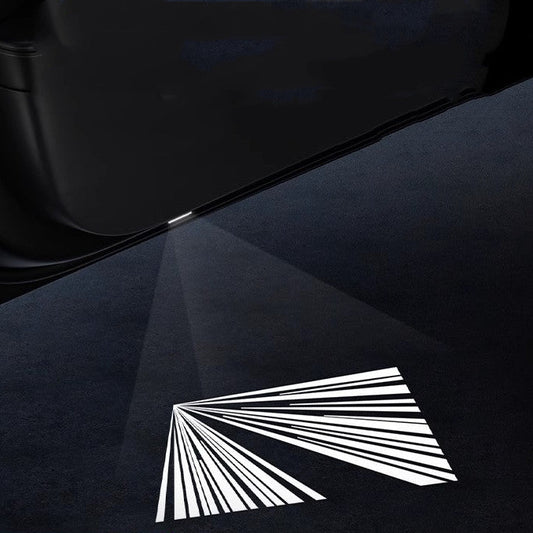 [Aisen] Door LED Puddle Projector Lights for Tesla Model Y & Model 3 (Quartz Glass, 2-Pack)