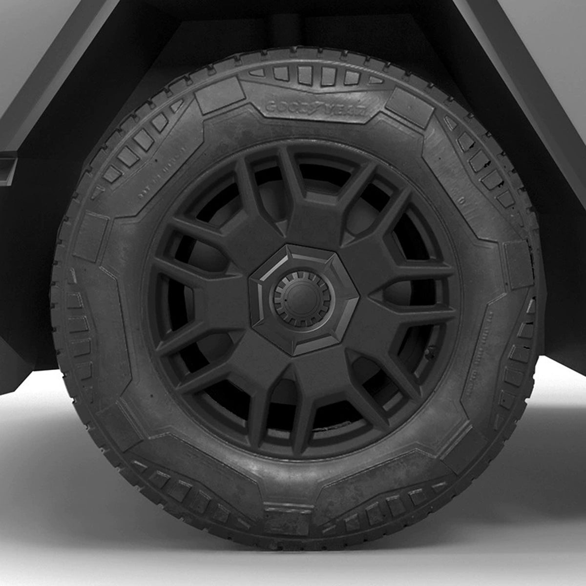 Center Hub Caps for Tesla Cybertruck Cyber Wheels — Set of 4
