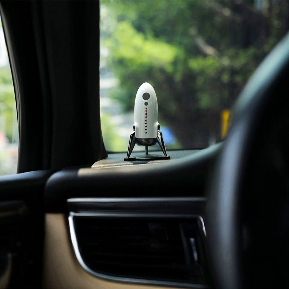 [Aisen] Space One Rocket Perfume Diffuser Car Aromatherapy Air Freshener for Tesla Model Y 3 X S