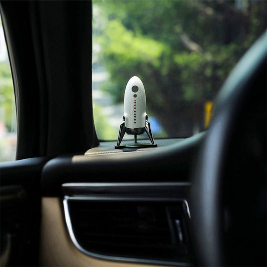 [Aisen] Space One Rocket Perfume Diffuser Car Aromatherapy Air Freshener for Tesla Model Y 3 X S