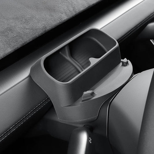 [Aisen] Silicone Center Console Sunglasses Holder Organizer for Tesla Model Y Juniper & Model 3 Highland (Premium Flexible Silicone)