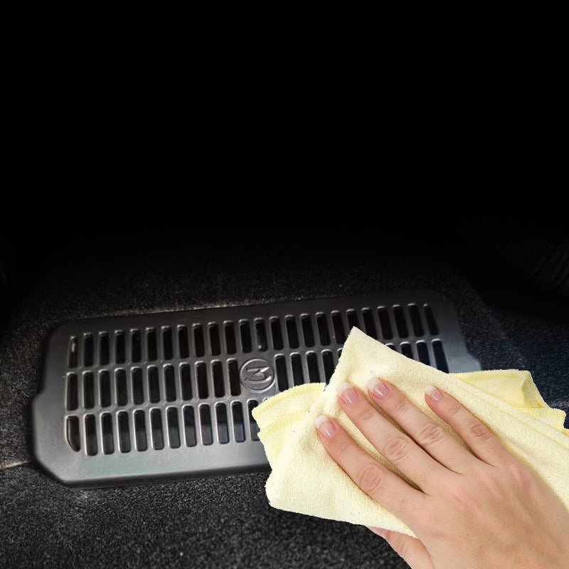[Aisen] Front Seat Underneath AC Vent Covers for Tesla Model 3 Highland (Premium ABS & Insect Mesh, 2-Pack)