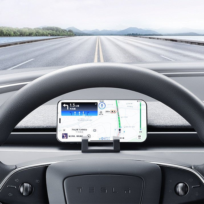 [Aisen] Silicone Magnetic Phone Holder Mount for Tesla Model 3 Highland & Model Y Juniper (Premium Silicone, Anti-Slip)