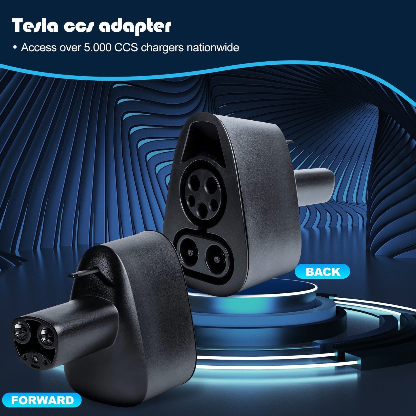 [Aisen] CCS1 Combo to for Tesla Adapter DC Fast Charging Converter for Model Y Model 3