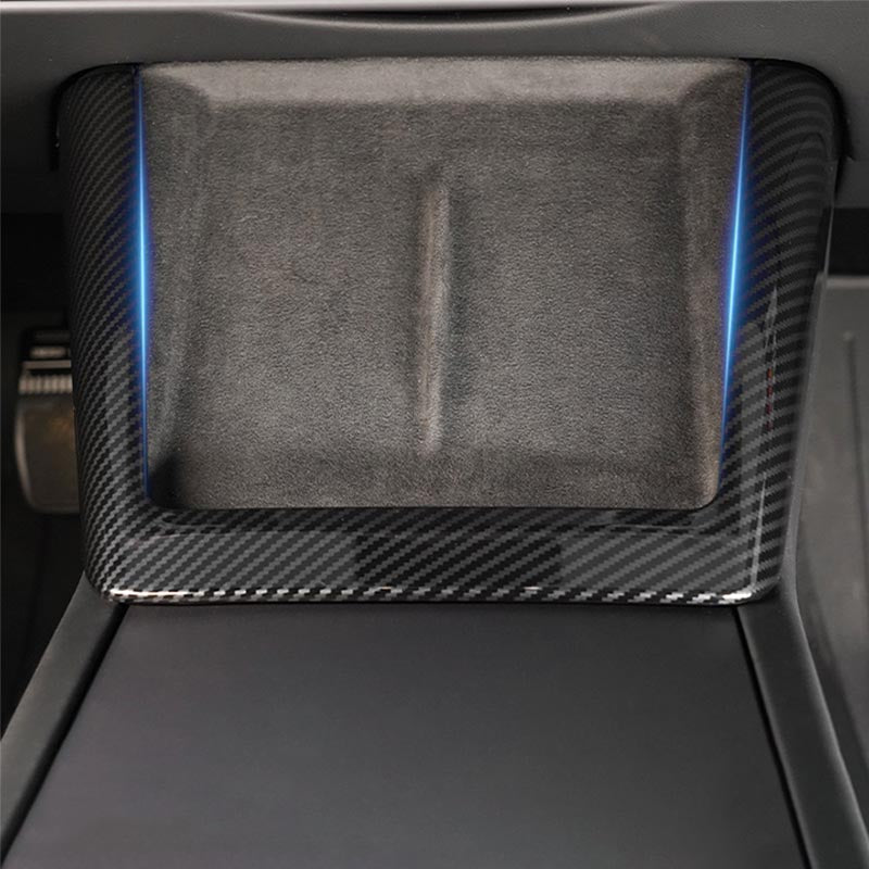 [Aisen] Wireless Charger Pad Edge Trim for Tesla Model 3 Highland & Y Juniper (Flexible TPE, 1-Pack)