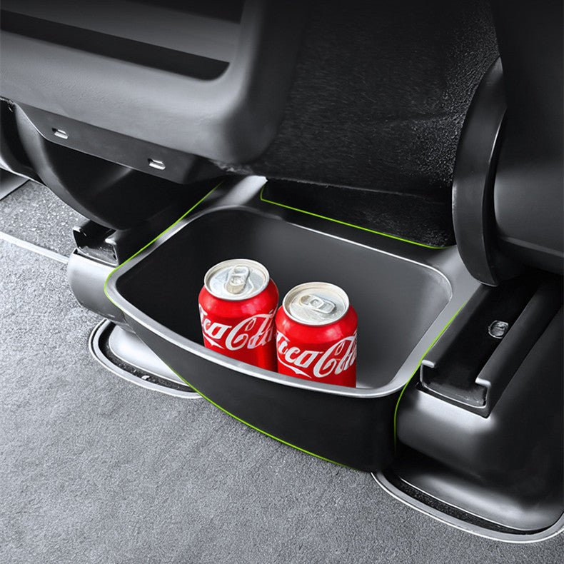 [Aisen] Silicone Rear Middle Storage Box & Organizer for Tesla Model Y Juniper (Premium Silicone, 1-Pack)