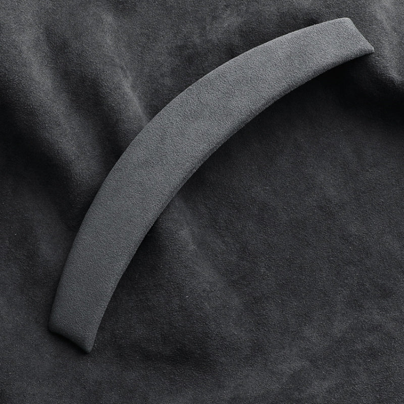 [Aisen] Steering Wheel Panel Center Bezel Trim Cover for Tesla Model Y Juniper Model 3 Highland Premium Sport Alcantara Suede