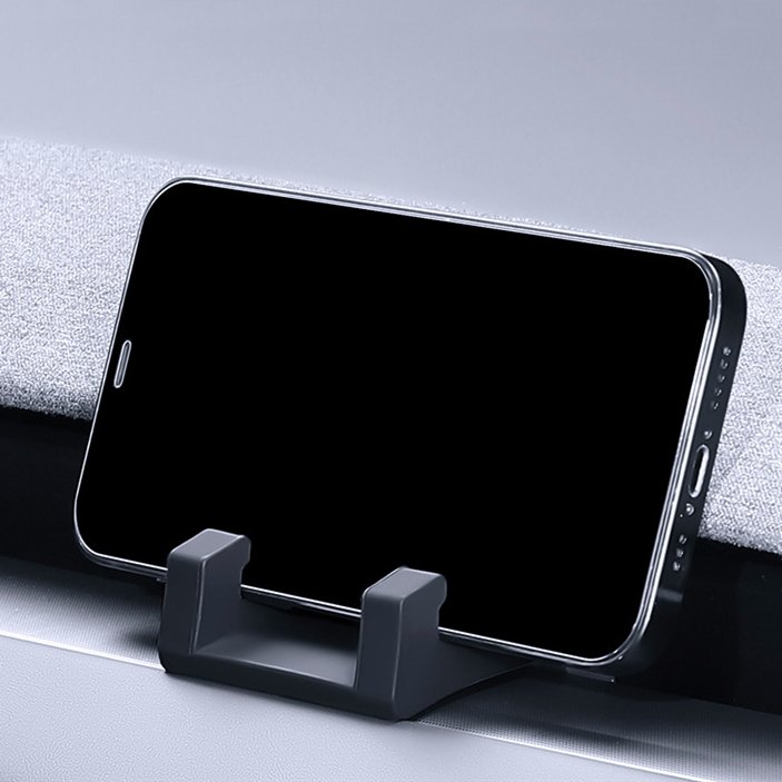 [Aisen] Silicone Magnetic Phone Holder Mount for Tesla Model 3 Highland & Model Y Juniper (Premium Silicone, Anti-Slip)
