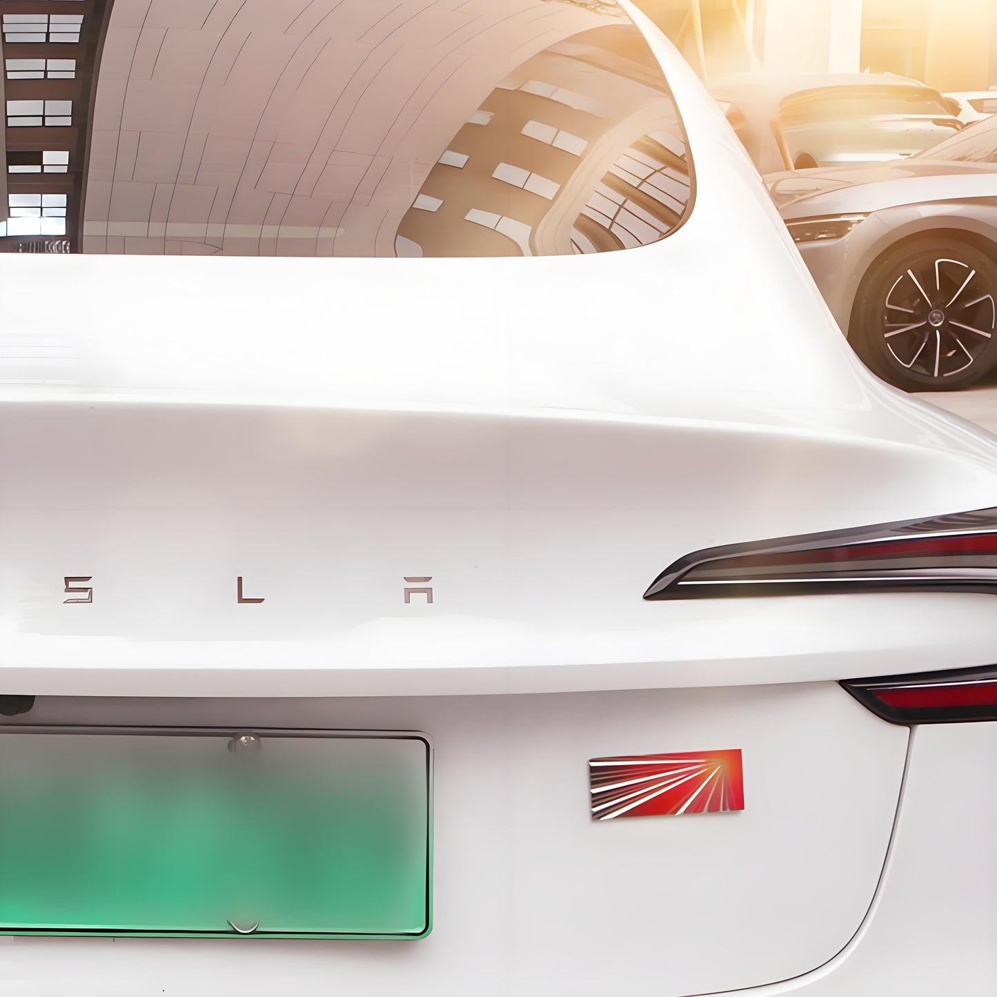 [Aisen] Metal Launch Edition Emblem Badge for Tesla Model Y Juniper (Premium Zinc Alloy, Matte Black 3D)