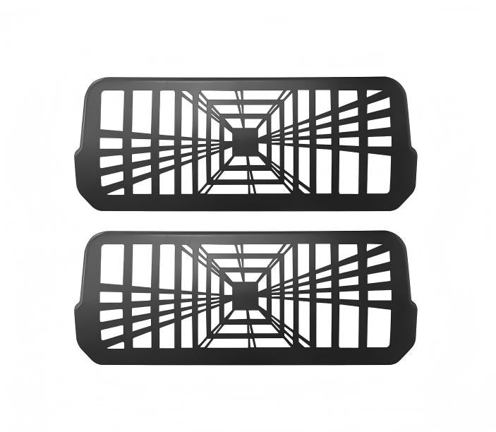 [Aisen] Front Seat Underneath AC Vent Covers for Tesla Model 3 Highland (Premium ABS & Insect Mesh, 2-Pack)