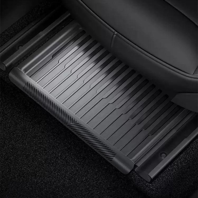[Aisen] Silicone Under Seat Storage Box & Organizer for Tesla Model Y Juniper (Premium Silicone, 1-Pack)