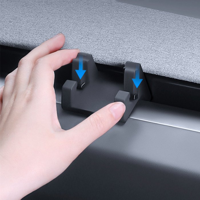 [Aisen] Silicone Magnetic Phone Holder Mount for Tesla Model 3 Highland & Model Y Juniper (Premium Silicone, Anti-Slip)