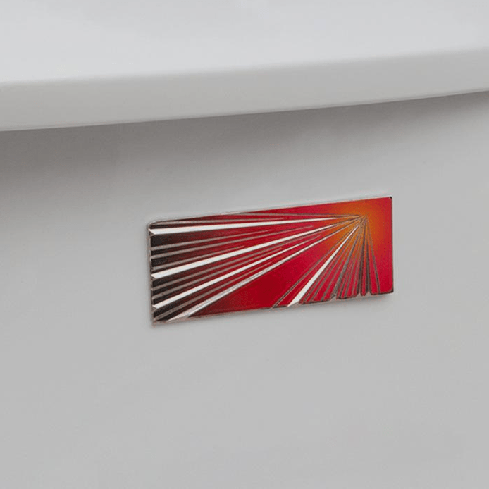[Aisen] Metal Launch Edition Emblem Badge for Tesla Model Y Juniper (Premium Zinc Alloy, Matte Black 3D)