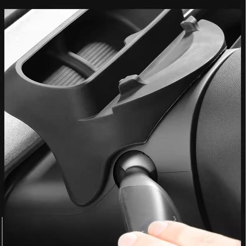 [Aisen] Silicone Center Console Sunglasses Holder Organizer for Tesla Model Y Juniper & Model 3 Highland (Premium Flexible Silicone)