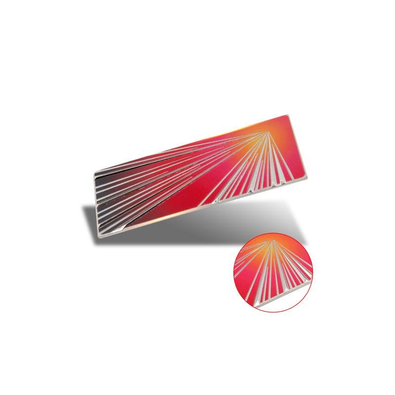 [Aisen] Metal Launch Edition Emblem Badge for Tesla Model Y Juniper (Premium Zinc Alloy, Matte Black 3D)