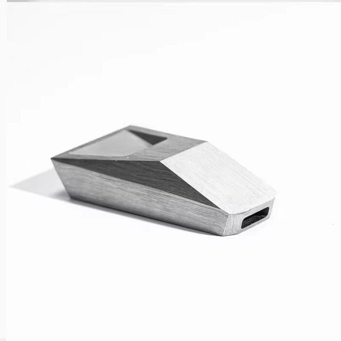 [Aisen] Cyberwhistle Collectible Toy for Cybertruck & All Tesla Models Universal Stainless Steel Matte Silver with Gift Box (1-Pack)
