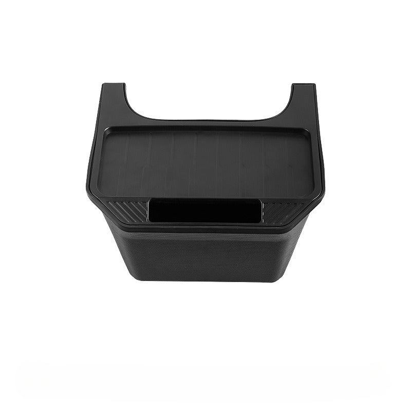 [Aisen] Silicone Under Seat Storage Box & Trash Bin for Tesla Model Y 2021-2024 (Premium Silicone, 1-Pack)