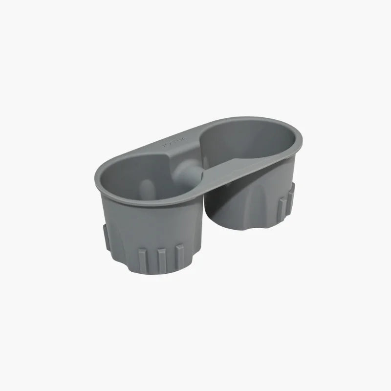 Jowua for Tesla Model 3/Y 2021-2023 Minimalist Seiko Textured Silicone Anti-Shake Water Cup Holder