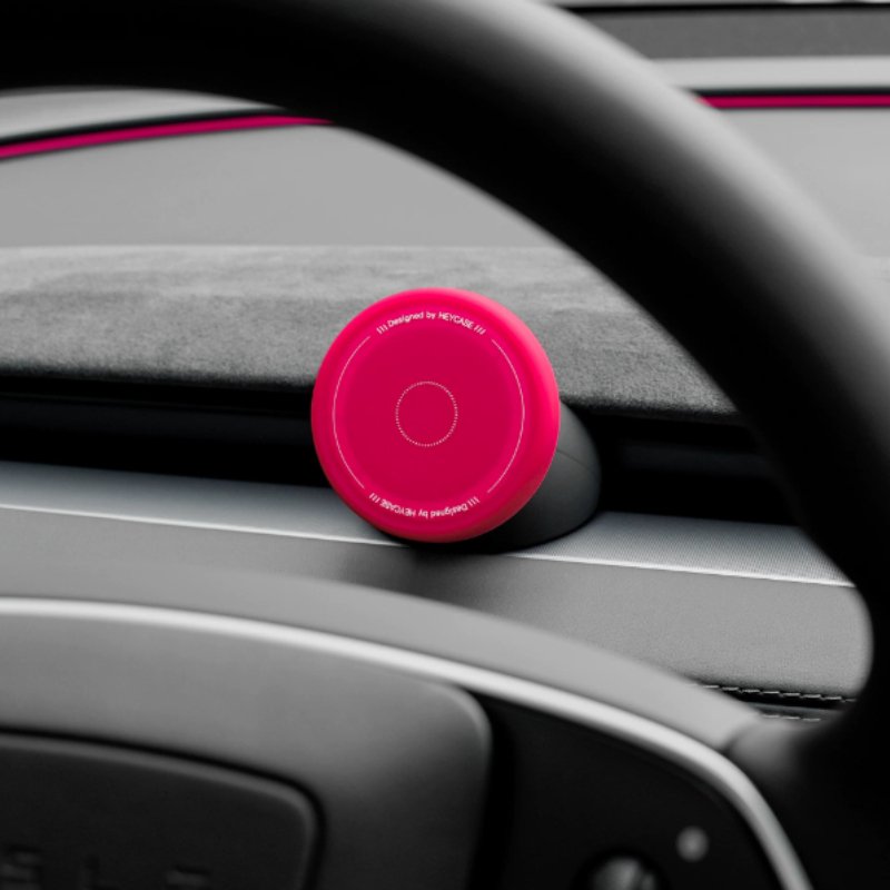 [Aisen] Magnetic Phone Holder for Tesla Model Y Juniper & Model 3 Highland 2024-2026 Silicone MagSafe Car Mount ( LHD & RHD Universal)