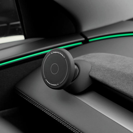 [Aisen] Magnetic Phone Holder for Tesla Model 3 Highland Model Y Juniper Silicone MagSafe Car Mount LHD & RHD Dashboard Interior Accessory