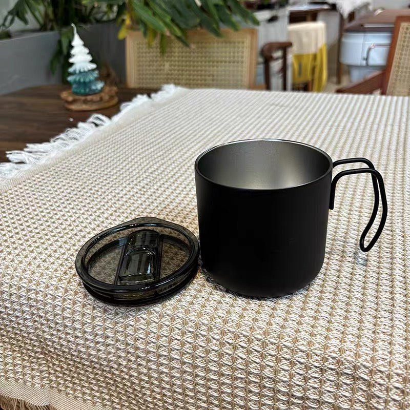 [Aisen] Stainless Steel Insulated Car Coffee Mug for Tesla All Models (Premium 316 Stainless Steel, 16oz)