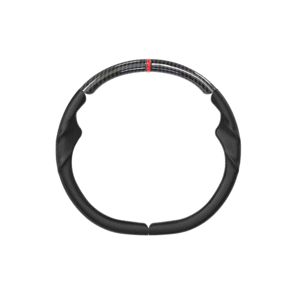 [Aisen] 3-Piece Segmented Steering Wheel Cover Ultra-Thin Anti-Slip Steering Grip for Tesla Model 3 Model Y 2017-2026