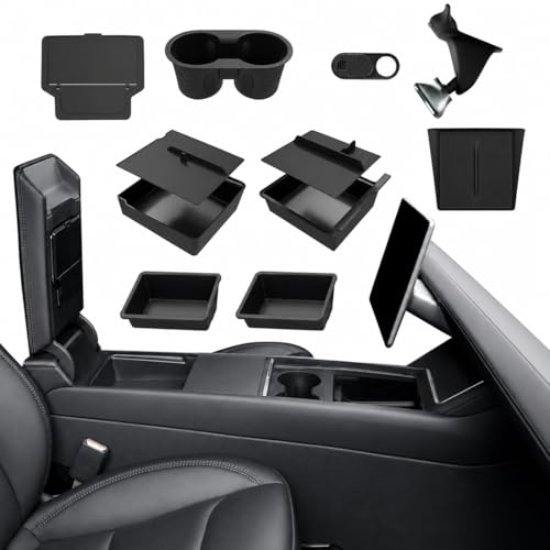 Tesla Model Y Juniper center console organizer 10-piece set