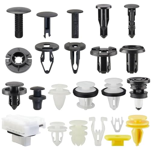 Tesla body retainer clips 110-piece kit with case