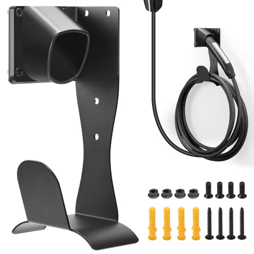 Tesla NACS charging cable wall mount storage bracket