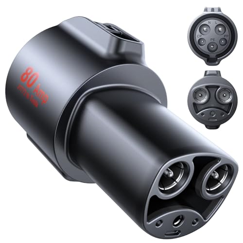 J1772 to Tesla charging adapter 80A 250V