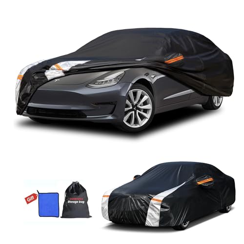 Tesla Model 3 12-layer waterproof car cover full fit