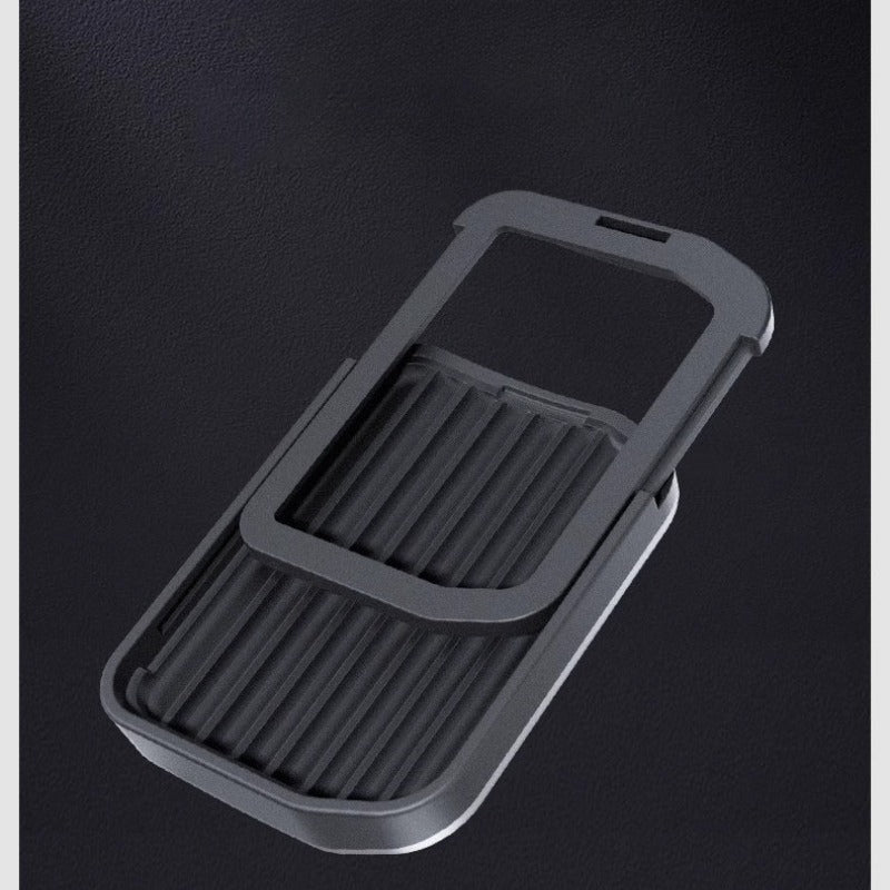 [Aisen] Performance Aluminum Pedal Covers for Tesla Model 3 Highland & Model Y Juniper (Premium Anti-Slip Foot Pedal Pads, Metallic Silver 2PCS)