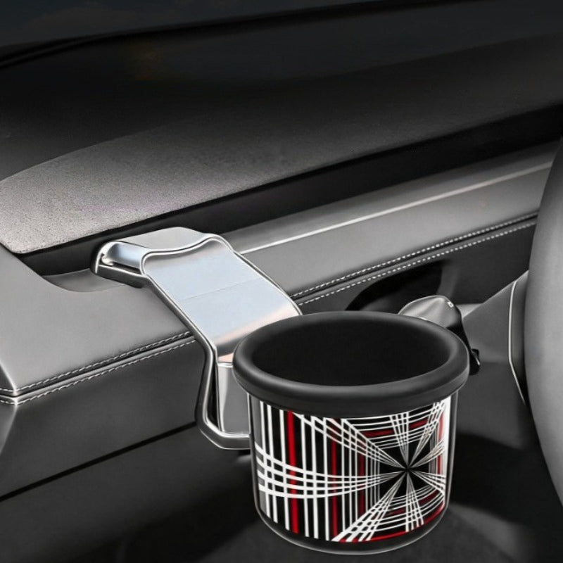 [Aisen] Anti-Shake Silicone Cup Holder Insert for Tesla Model 3 Highland & Model Y Juniper (1-Pack)