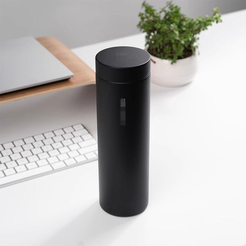 [Aisen] Vacuum Insulated Travel Coffee Mug for Tesla Model 3 Model Y Car Thermos Gift (Food-Grade 304 Stainless Steel, 16oz 1-Pack)