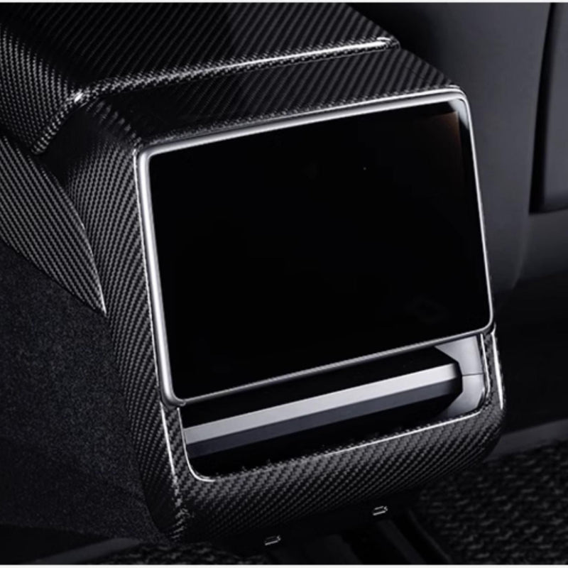 [Aisen] Rear Screen Trim Frame Display Bezel Protector Cover for Tesla Model 3 Highland