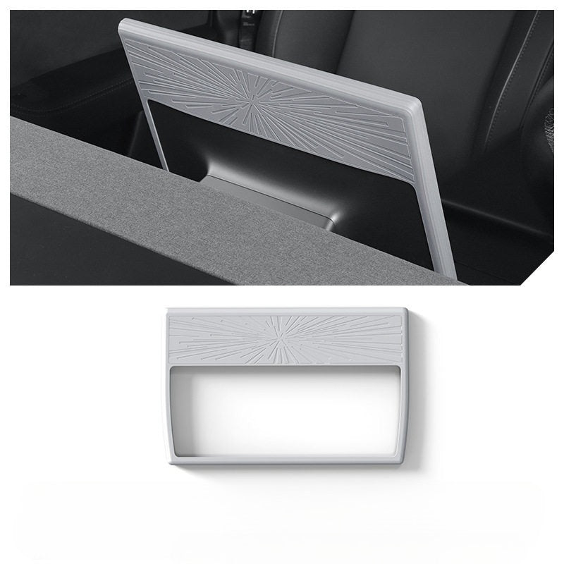 [Aisen] Navigation Screen Silicone Frame Protector Central Display Edge Guard Trim for Tesla Model 3 Highland & Model Y Juniper