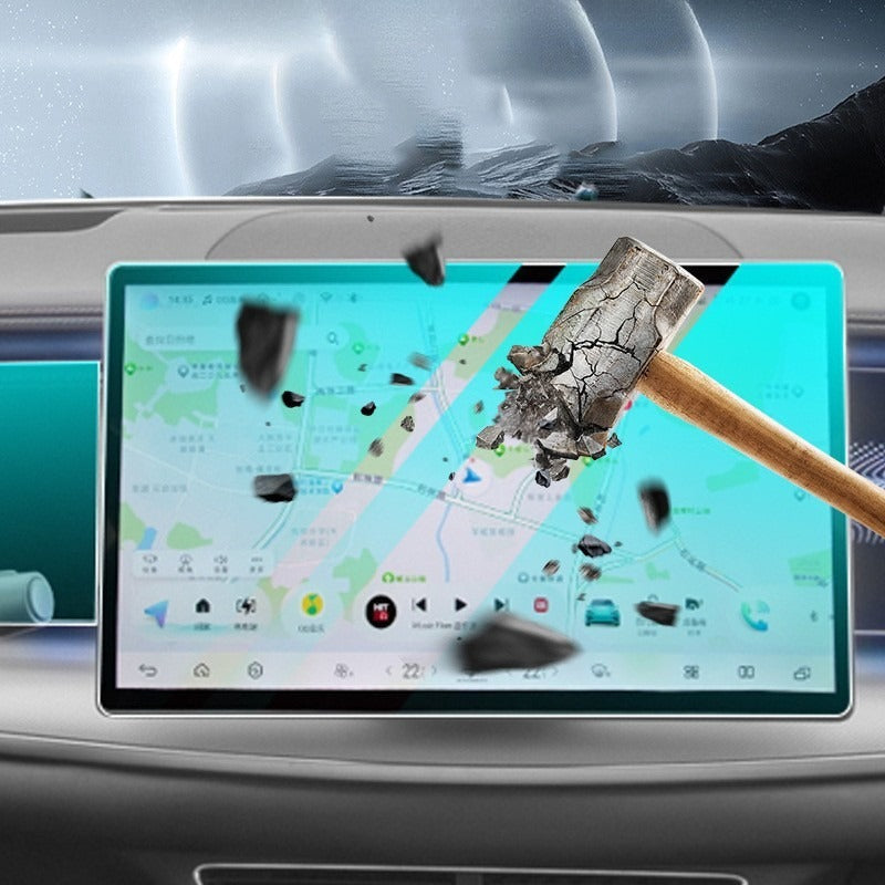[Aisen] Center Control & Rear Entertainment Screen Protector Kit for Tesla Model Y Juniper YL 2026+ HD Shield (Hardness Tempered Glass 2-Piece Set)