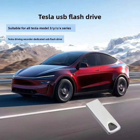 128GB USB Drive for Tesla Model 3 Y S X Dashcam Sentry Mode High Speed Memory Stick Automotive Grade Flash Drive