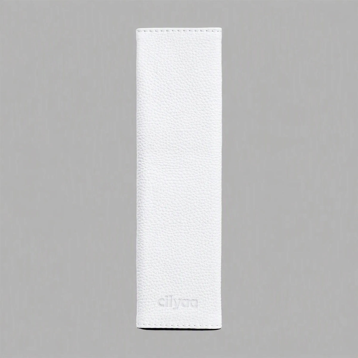 Lychee Cowhide Seat Belt Cover for Tesla Model 3 / Y — All Years