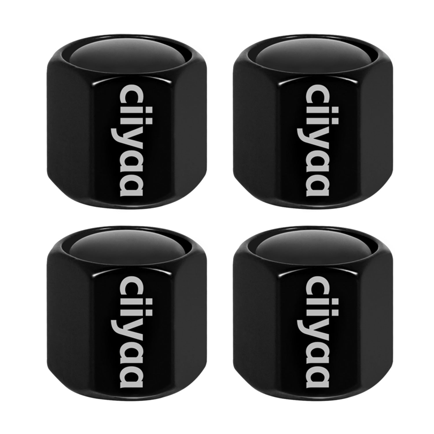 Tire Valve Caps for Tesla Model 3 / Y / S / X — 4-Pack