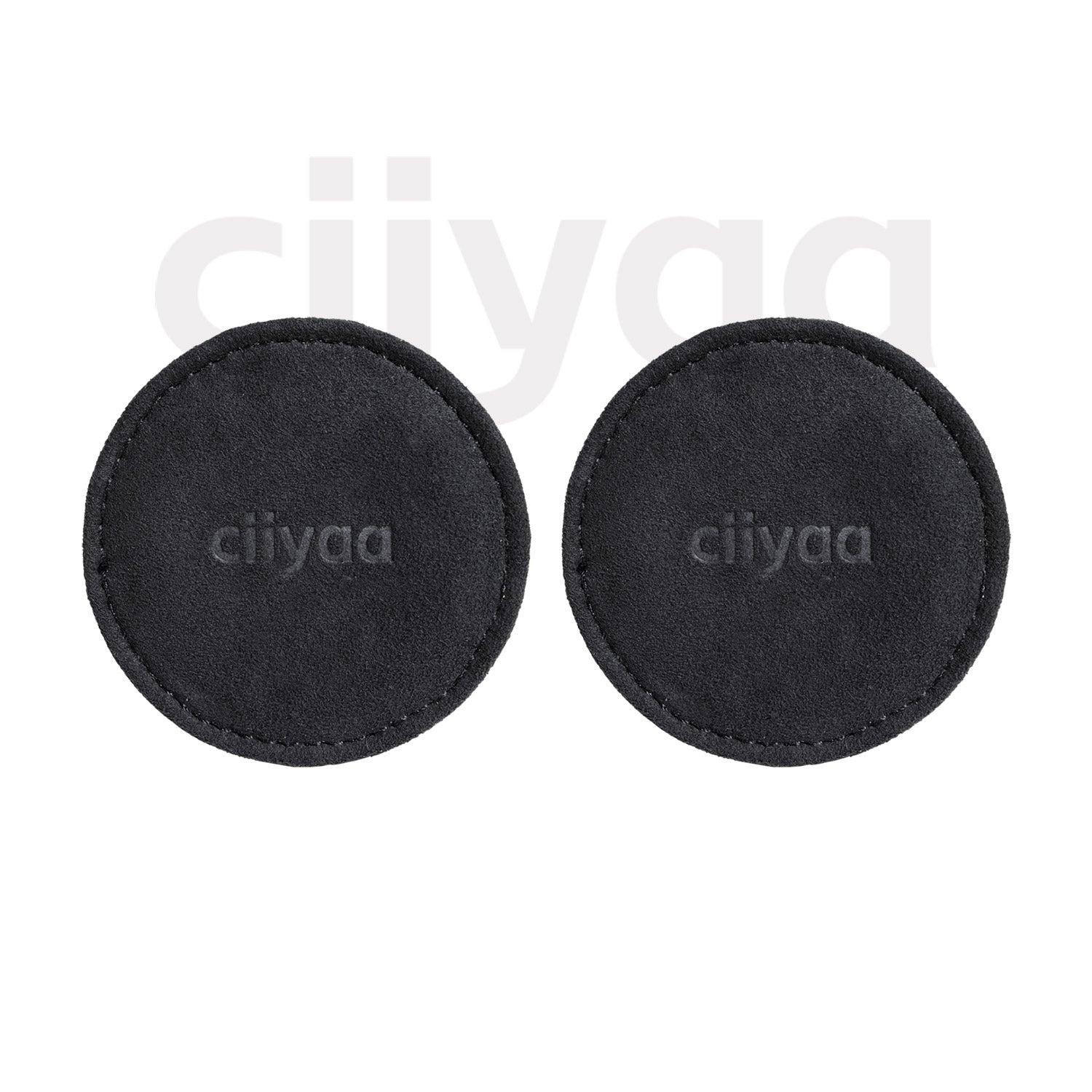 Alcantara Cup Mat Set for Tesla Model 3 / Y — 2-Pack