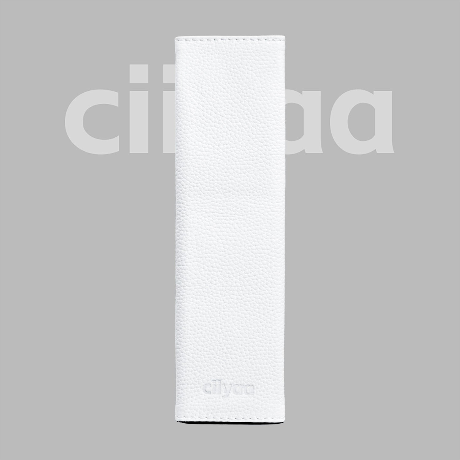 Lychee Cowhide Seat Belt Cover for Tesla Model 3 / Y — All Years