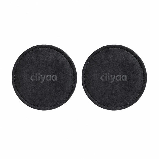 Alcantara Cup Mat Set for Tesla Model 3 / Y — 2-Pack