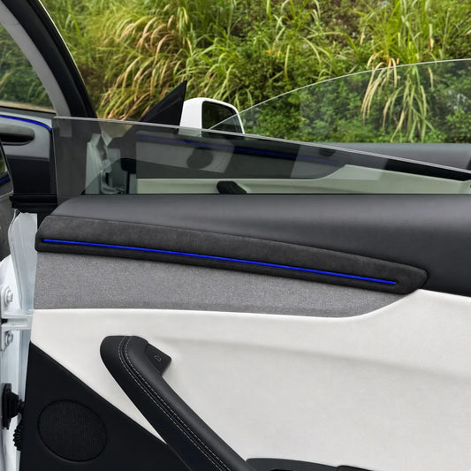 Alcantara Door Trim for Tesla Model Y Juniper 25+ / Standard 26+