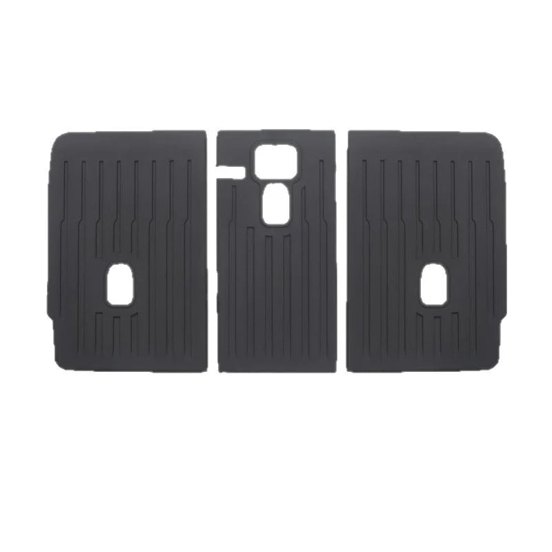 [Aisen] for Tesla New Model Y Juniper 2025+ Rear Seat Back Scratch Protection Pad TPE Leather Anti-Kick Seat Protector Interior Accessory